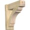 Ekena Millwork Olympic Rough Sawn Craftsman Outlooker, Douglas Fir, 6"W x 18"D x 18"H OUT06X18X18OLY04RDF - alternate 1